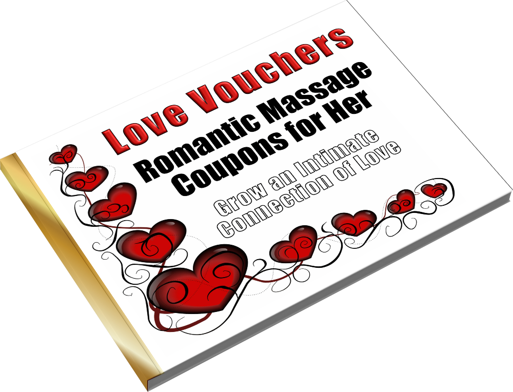 Love Vouchers Romantic Massage Coupons for Her Grow an Intimate Connection of Love